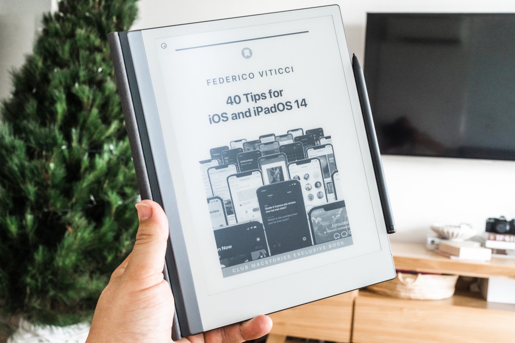 The reMarkable 2 photographed by Josh Withers