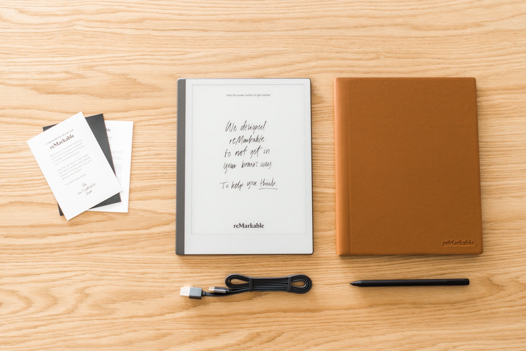 The reMarkable 2 photographed by Josh Withers