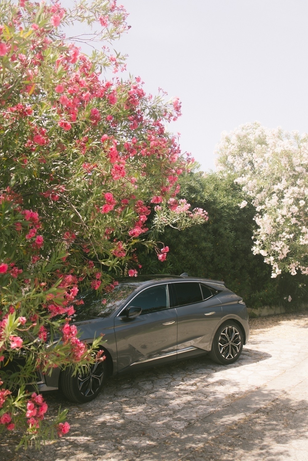 Sports car in Sicily