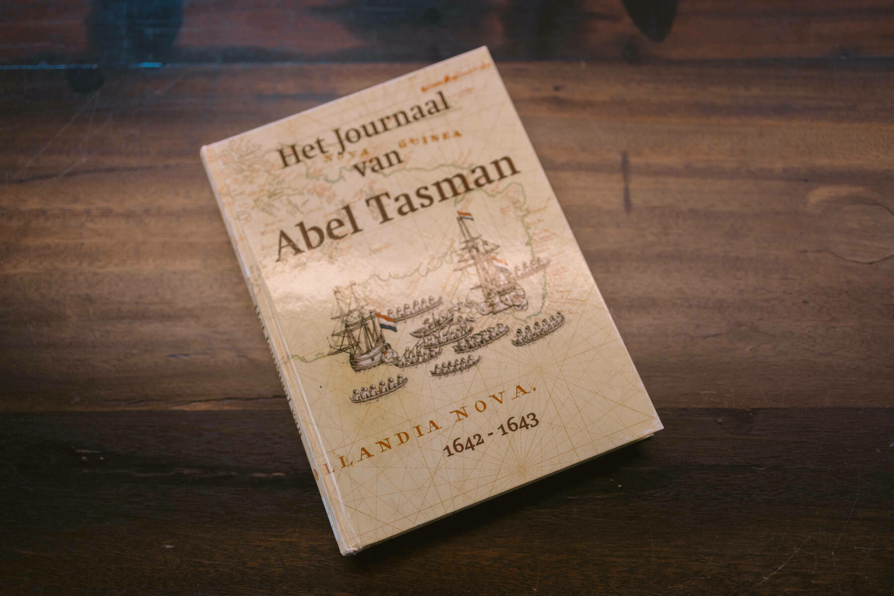 Book cover of Abel Tasman's Journal