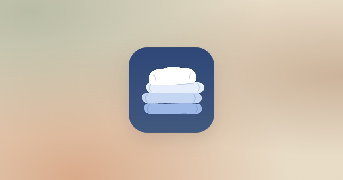 Undersheet's folded-sheet app icon on a soft gradient background.
